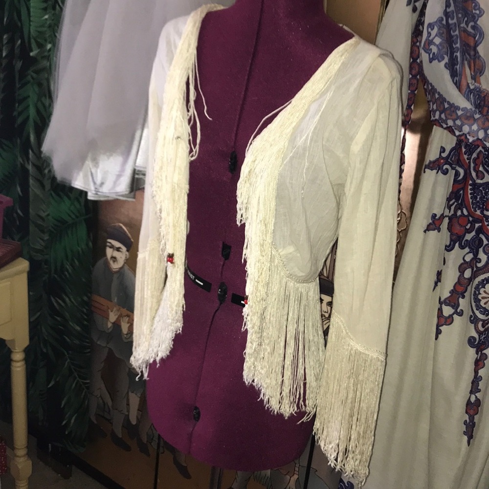 Vintage Fringe Jacket